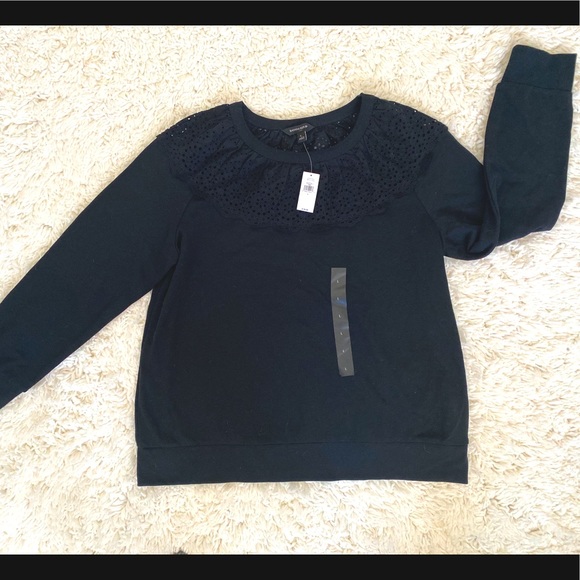 J. Crew Ruffle neck pull over sweater - Picture 1 of 5